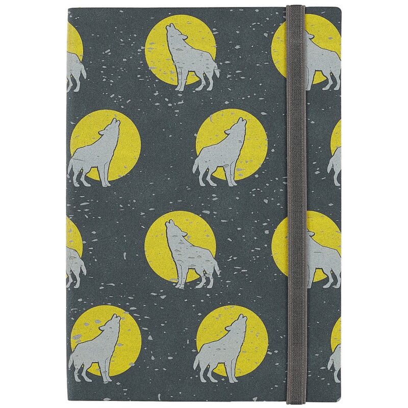 Книга для записей «Замша», Escalada, графитовая, 96 листов, А5