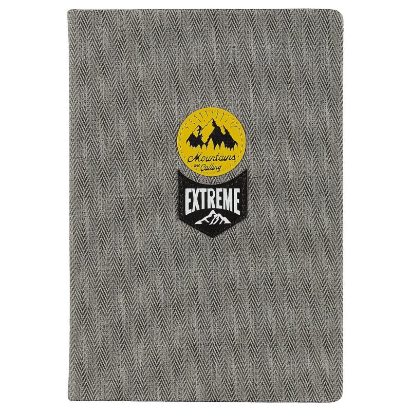 Ежедневник InFolio Extreme серый, недатированный, А5