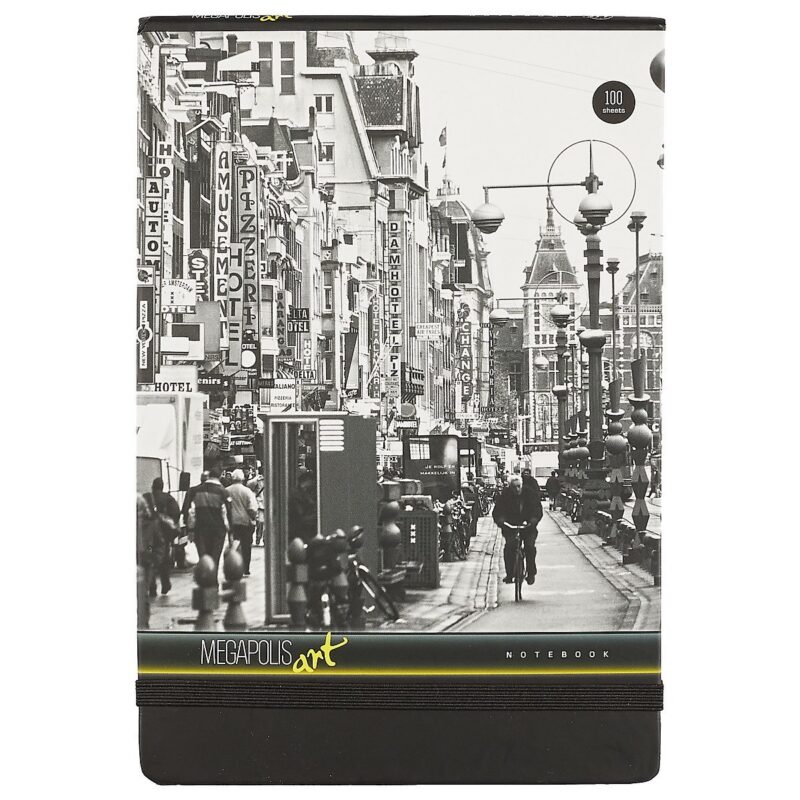 Блокнот «Megapolis art. Стоп-кадр», клетка, 100 листов, А5