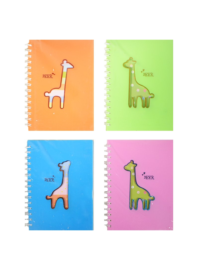 Тетрадь Deer, 120 листов, в ассортименте
