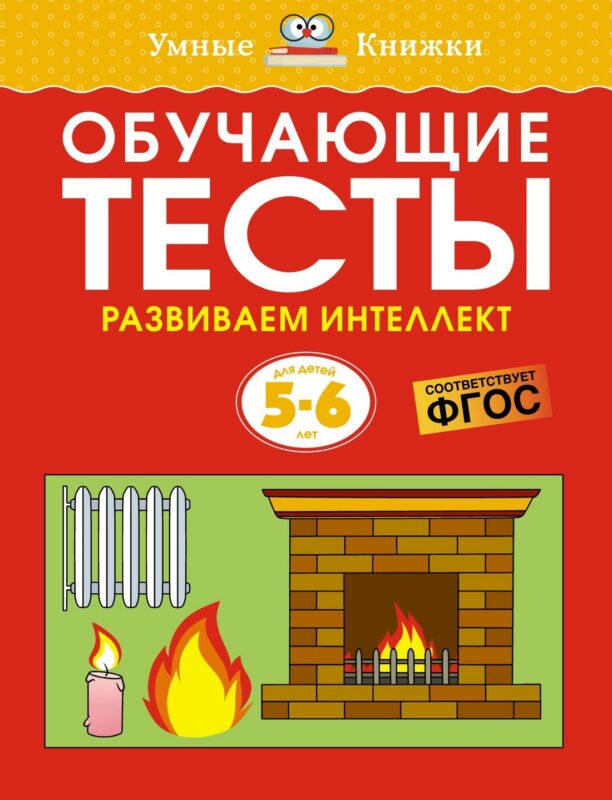 Обучающие тесты. Развиваем интеллект (5–6 лет)