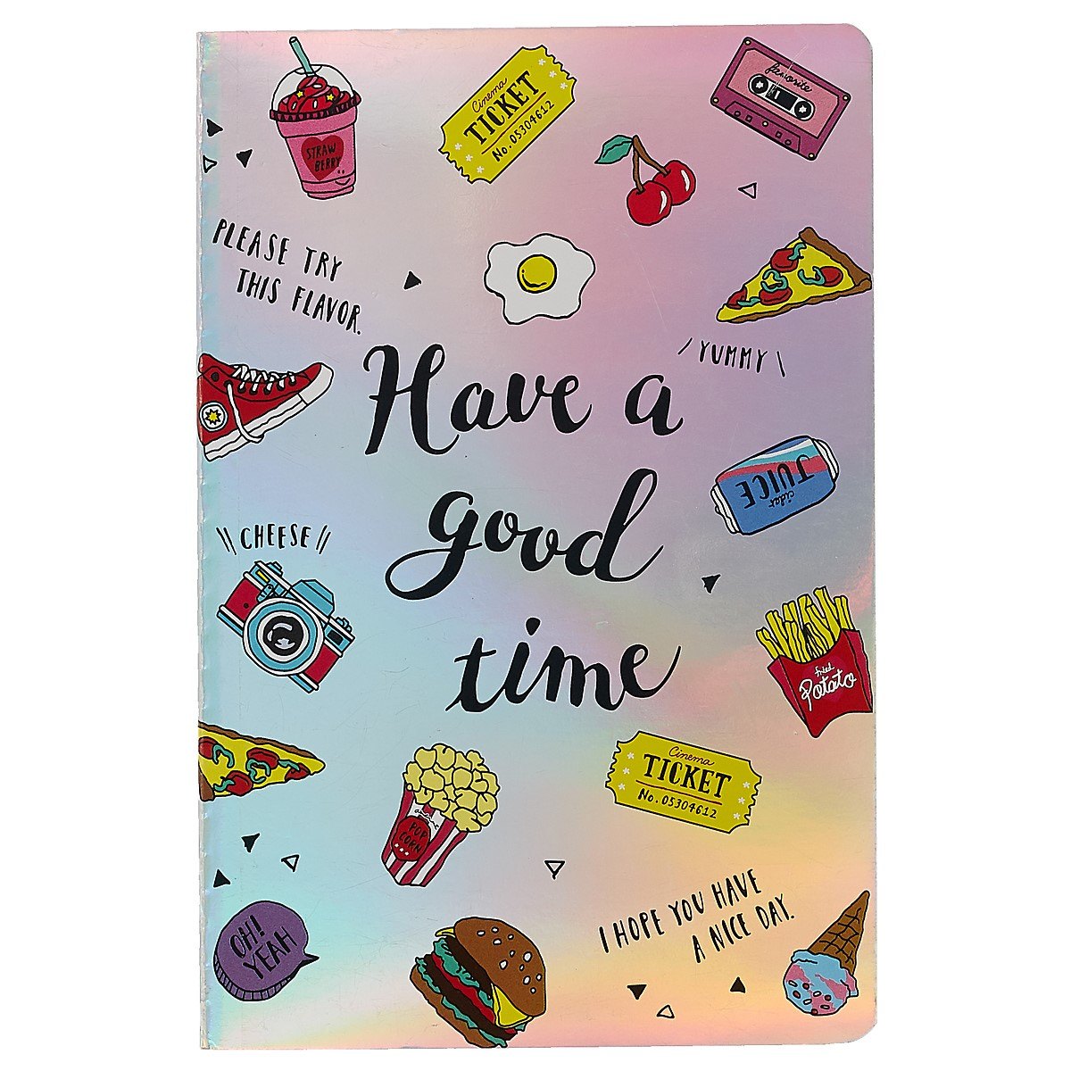 Тетрадь в клетку Kairui, Brilliant, А5, 32 листа, в ассортименте