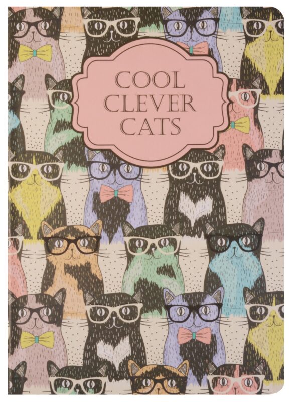 Блокнот "Cool Clever Cats"