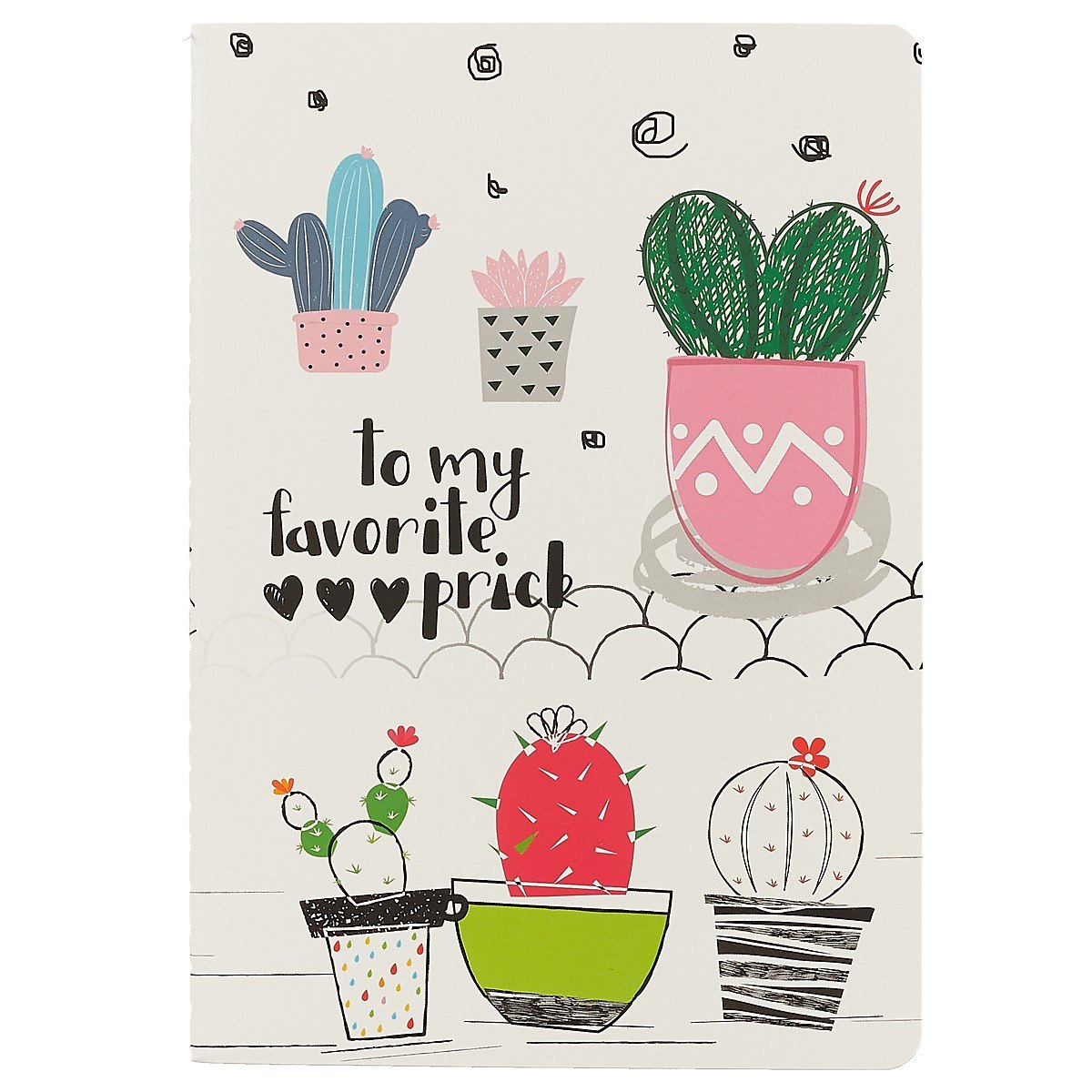 Тетрадь в клетку My cactus, 40 листов, в ассортименте