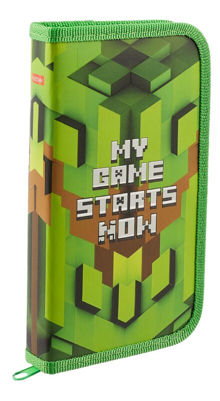 Пенал Hatber, Pixels, на молнии, 1 отделение