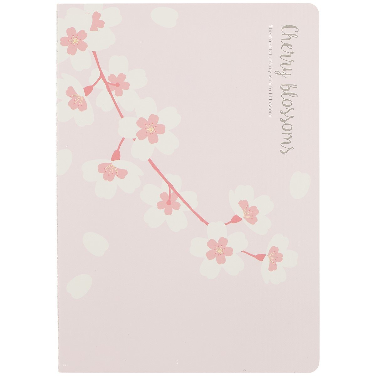 Тетрадь в линейку Languo, Cherry blossoms, B5, 48 листов, в ассортименте