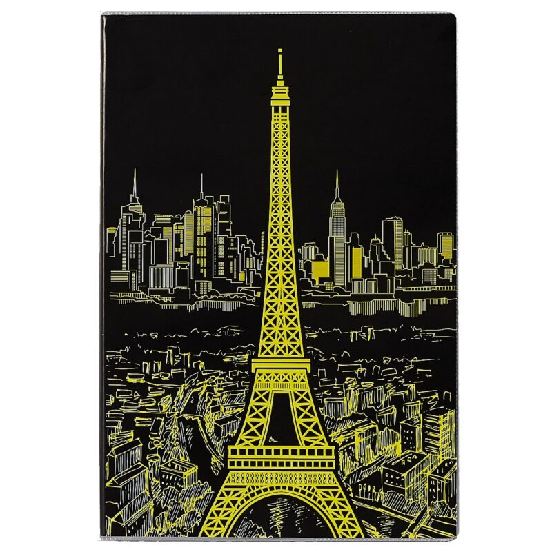 Тетрадь нелинованная AnAn, Paris, 40 листов, в ассортименте