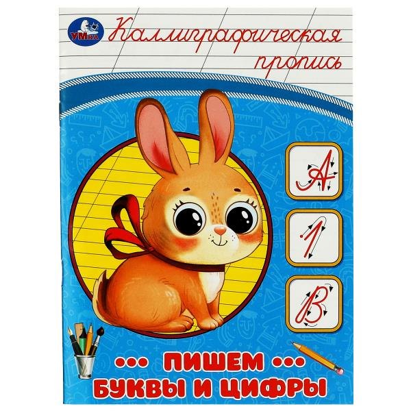 Каллиграфическая пропись. Пишем буквы и цифры