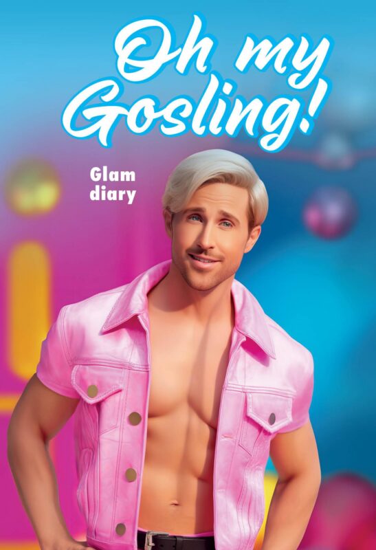 Книга для записей А5 64л "Oh my Gosling! Glam diary" интегр.обл., блок с контентом