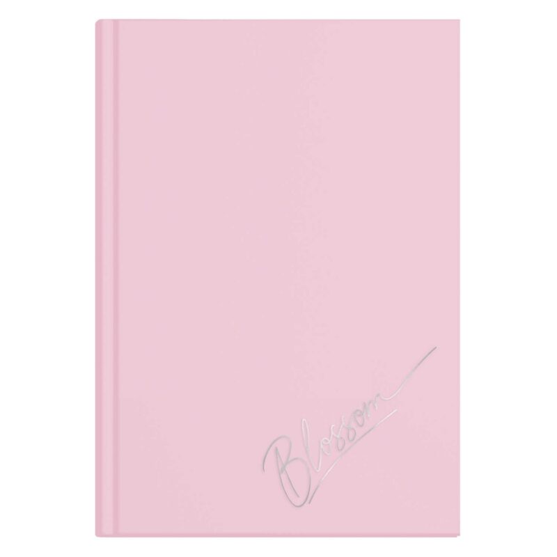 Ежедневник недат. А5 80л "Цвети" 7БЦ, тисн.фольгой, софт-тач вельвет, офсет