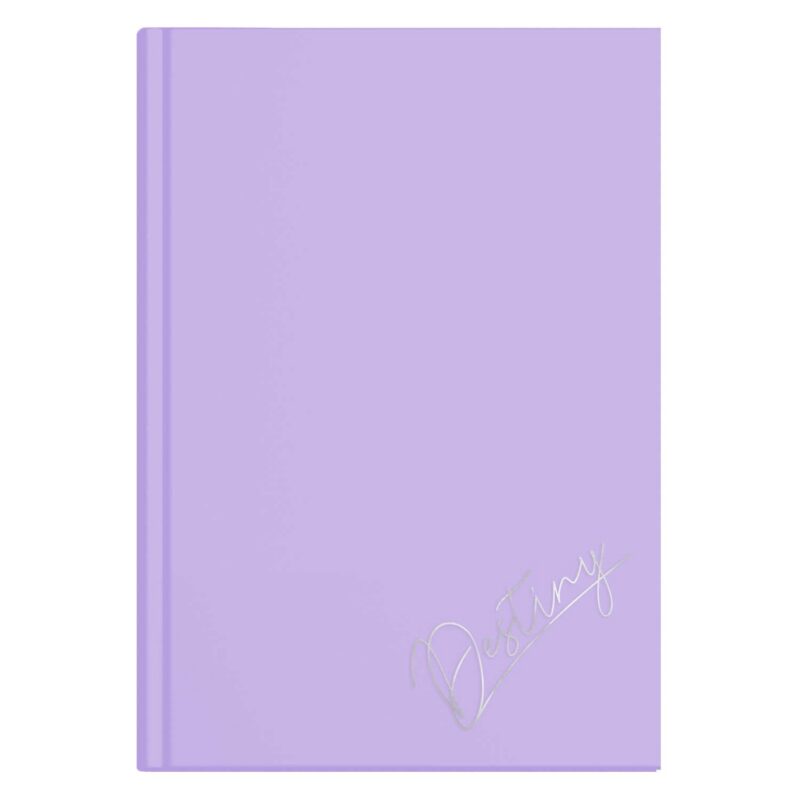 Ежедневник недат. А5 80л "Судьба" 7БЦ, тисн.фольгой, софт-тач вельвет, офсет