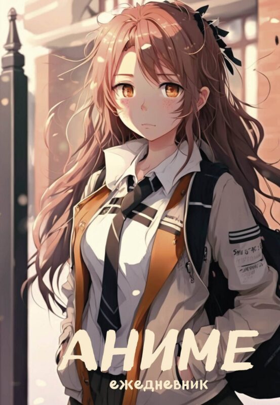 Ежеденевник недат. А5 72л "Аниме (бежевая обложка)"