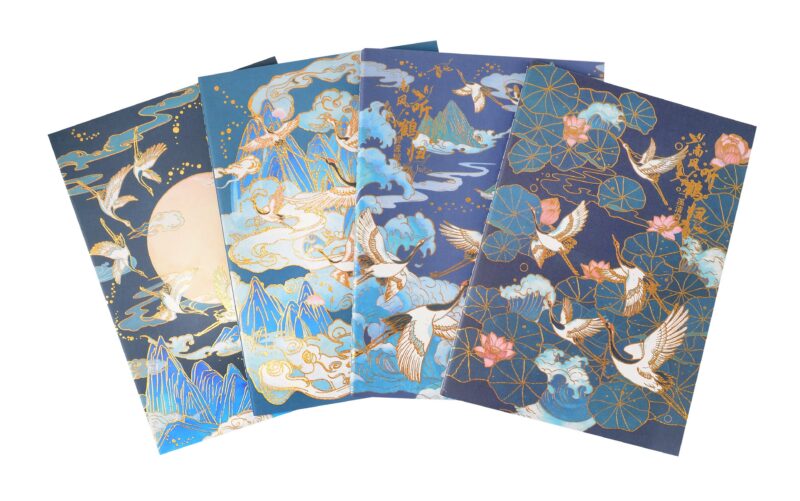 Тетрадь в линейку AnAn, "Журавли", B5, 40 листов