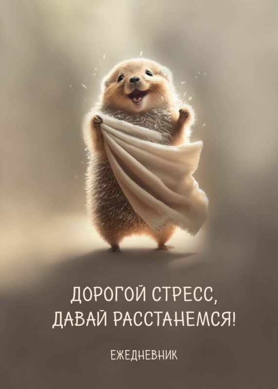 Планер недат. А4 36л "Дорогой стресс, давай расстанемся" скоба, вертик.