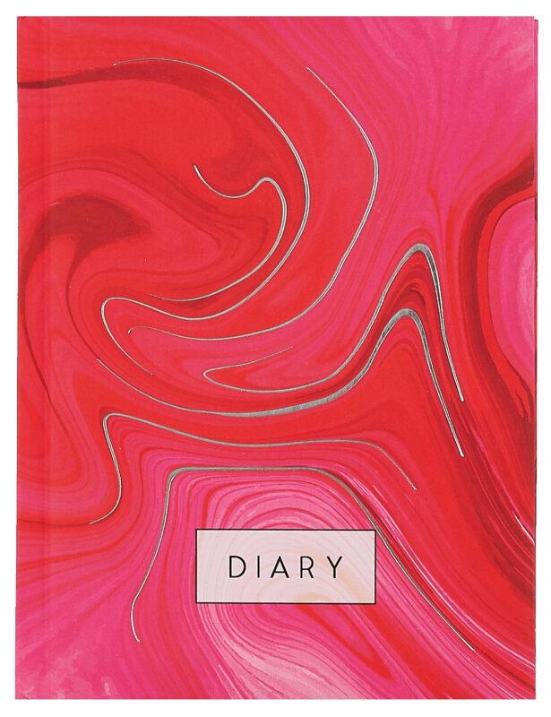 Ежедневник недат. А6 128л "Magenta" 7БЦ, с поролоном, ламинация soft touch, тиснение фольгой, офсет