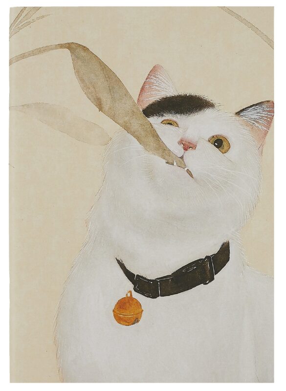 Тетрадь нелинованная "Котик по кличке Миндаль (3)", B5, 32 листа