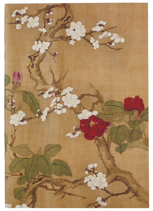 Тетрадь нелинованная "Сто цветов", B5, 32 листа