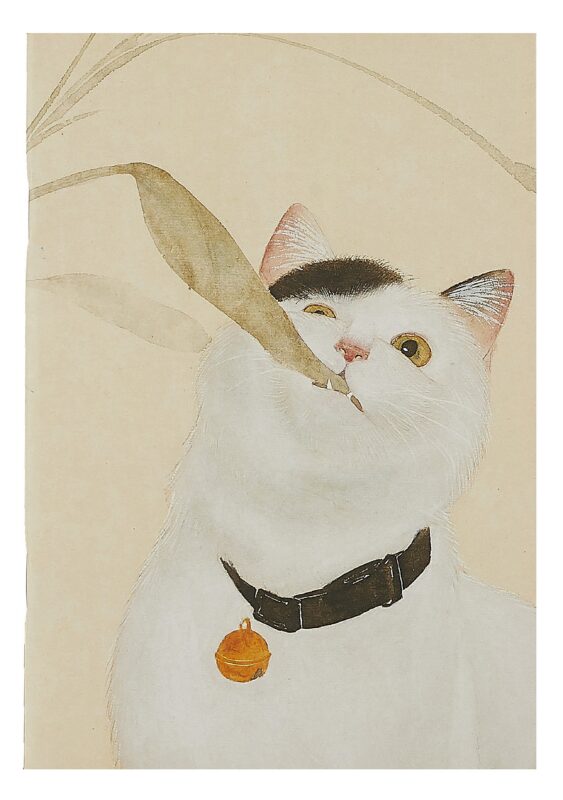 Блокнот А6+ 18л нелин. "Котик по кличке Миндаль (3)", скоба