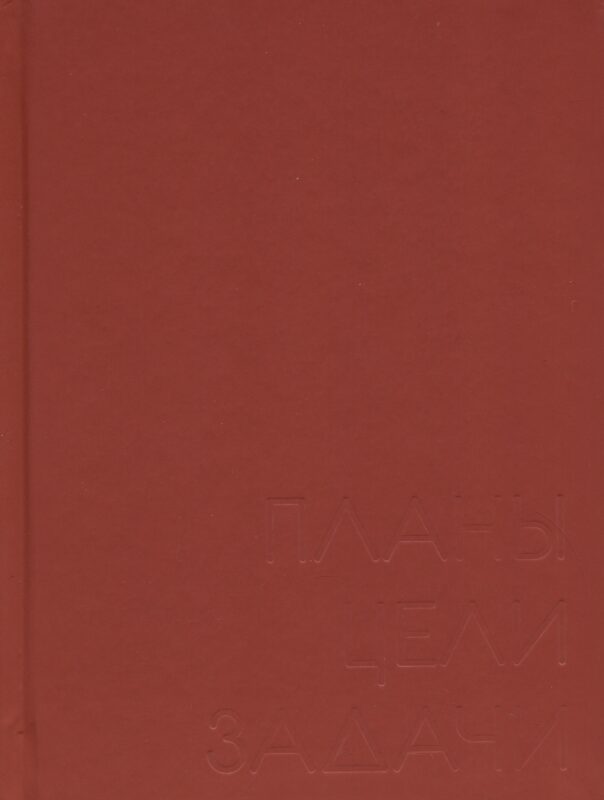 Ежедневник недат. А6 128л "New day. Каштановый" 7БЦ, ламинация soft touch, пантонн.печать, блинт.тисн, офсет