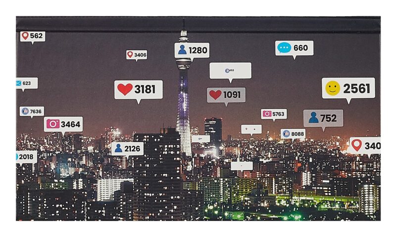 Планинг недат. 64л "Шум мегаполиса" карманный, 7БЦ, мат.лам, выб.лак, офсет