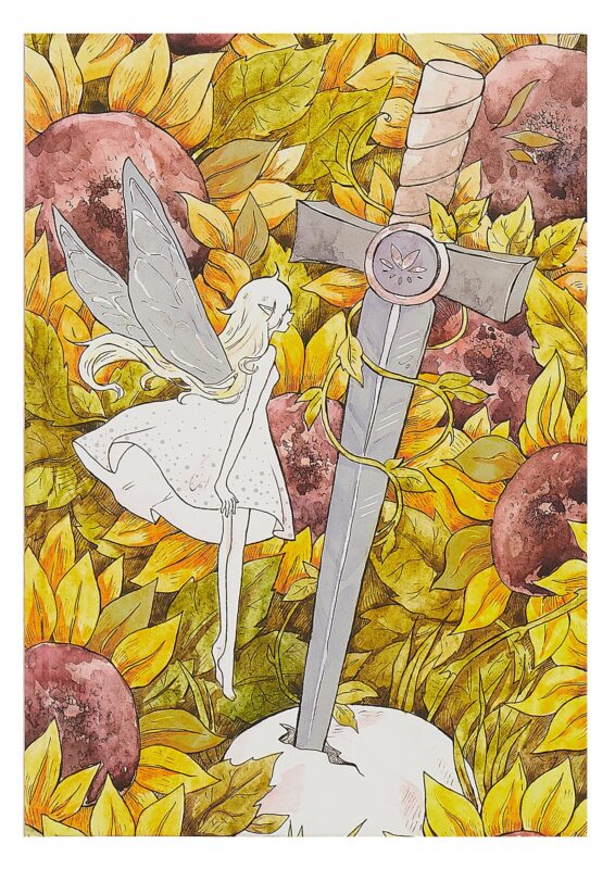 Книга для записей А5 80л кл. "Фея" 7БЦ, ламинация soft touch, офсет