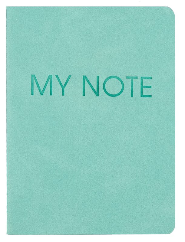 Записная книжка А6 40л кл. "Fantasy. Мятный" иск.кожа