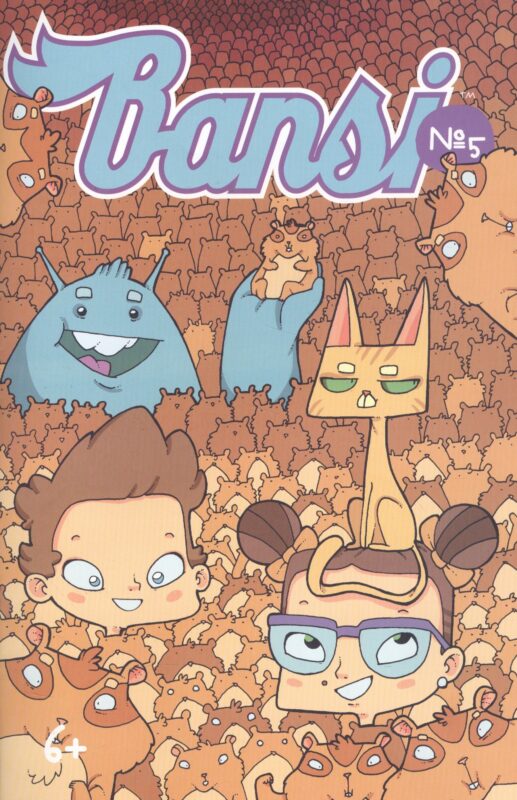 Книга комиксов Bansi.№5