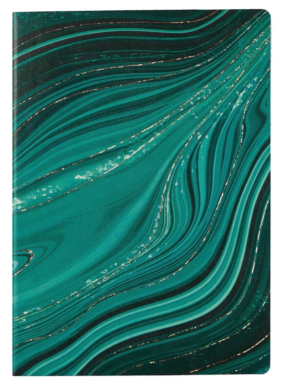 Книга для записей А4- 80л "Dream book. № 3" иск.кожа, комбинир.блок (точка, клетка), инд.уп.