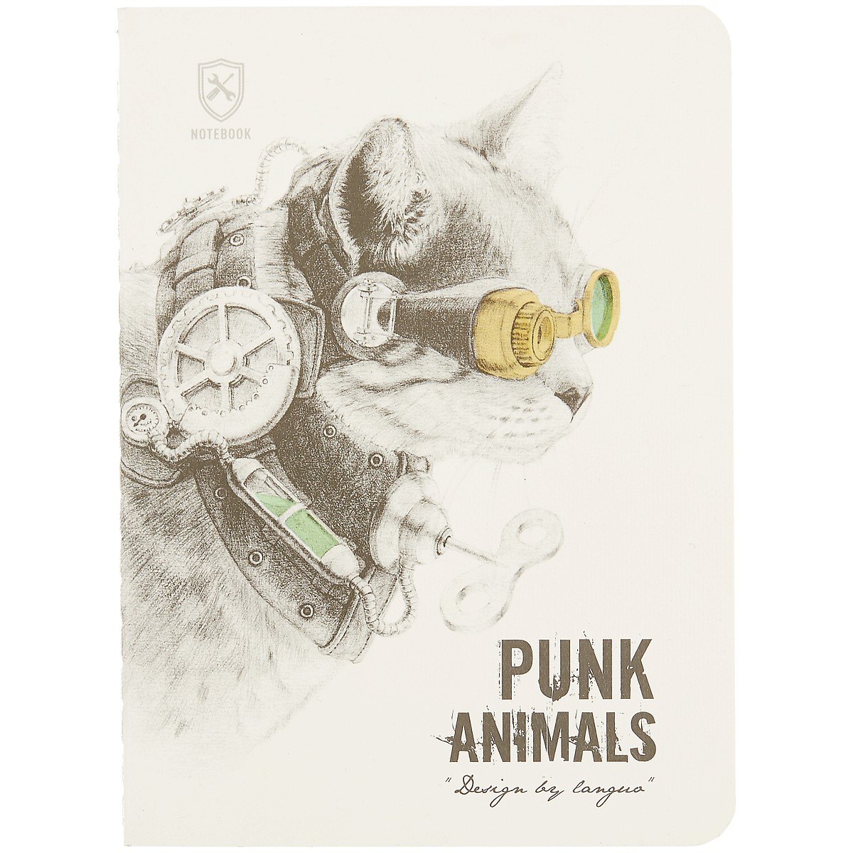 Записная книжка «Punk animals», 24 листа, А6