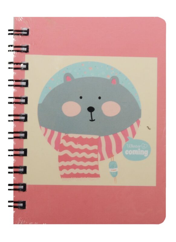 Записная книжка "Мишка в шарфике" А7, 80л