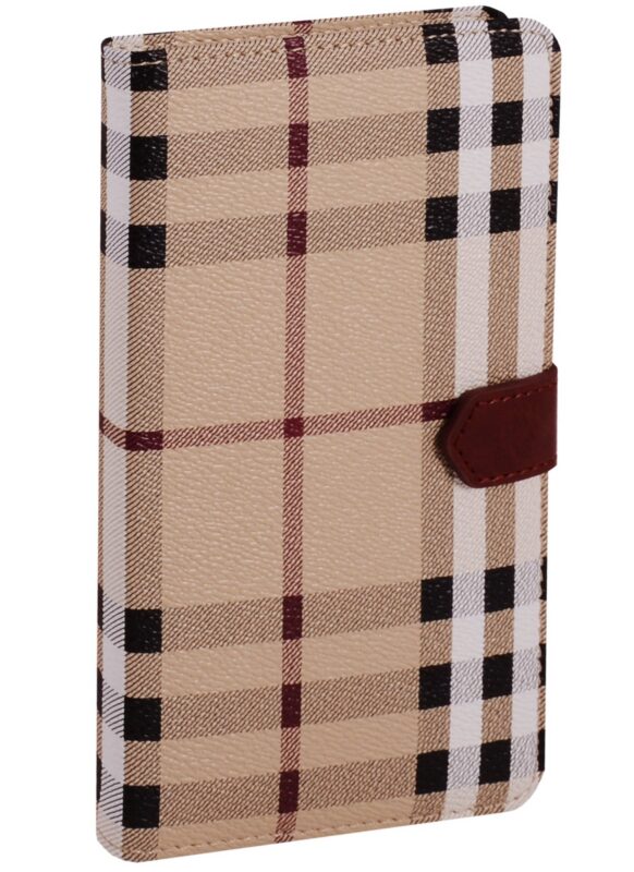 Записная книжка А6+ 96 листов "London" бежевая