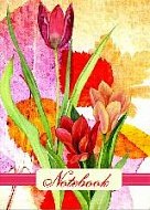 Записная книжка А6- 200л "NOTEBOOK" офсет, 7БЦ, поролон, глянц.лам., ляссе, вырубка, Феникс