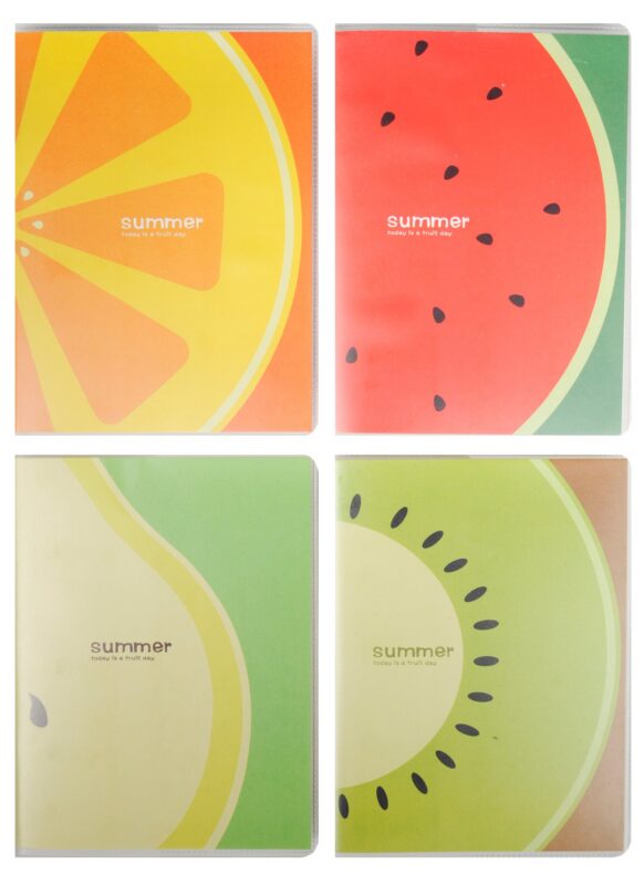 Записная книжка А6 80л лин. "Summer", с ПВХ-обложкой, AnAn