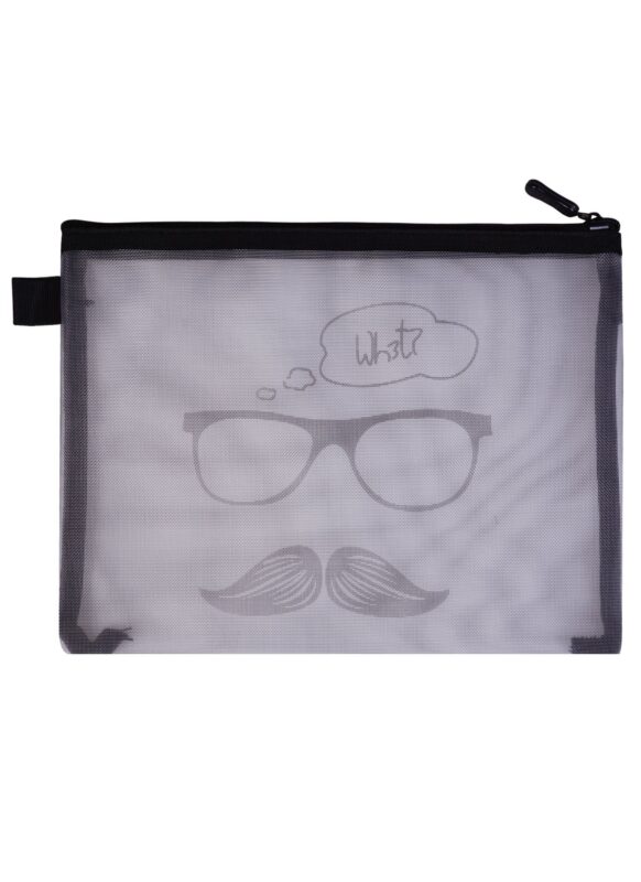 Папка на молнии А5 "Усы"