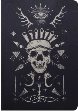 Блокнот "Череп и кости"