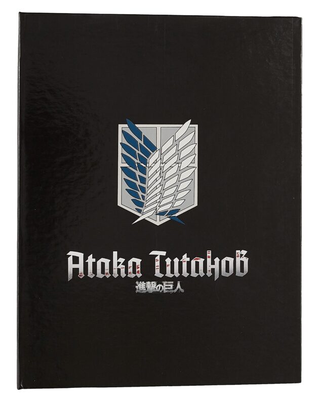 Папка-обложка для тетради со сменными блоками А5 "Атака Титанов Сезон 1-3" 2 кольца, в ассортименте