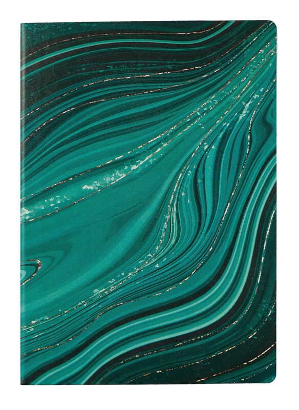 Книга для записей А5 80л "Dream book. № 3" иск.кожа, интеграл.переплет, комбинир.блок (точка, линия), инд.уп.