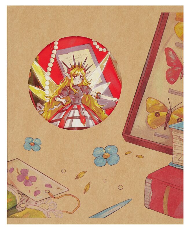 Тетрадь в клетку Listoff, "Феи (экслюзив)", А5, 48 листов, двойная обложка