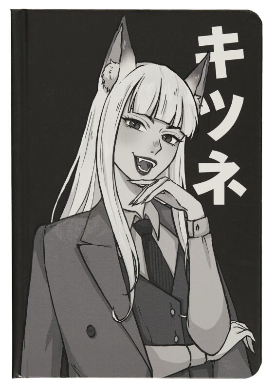 Книга для записей А5 48л тчк. "Черный" 7БЦ, софт.тач