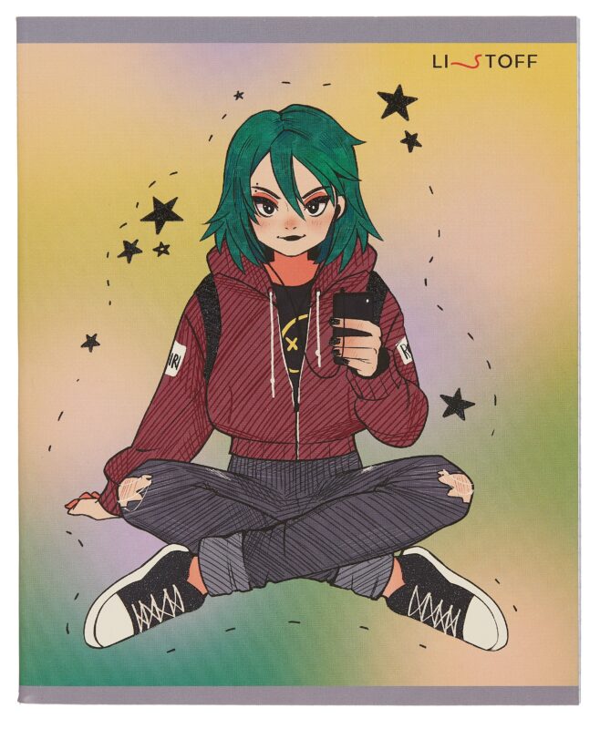 Тетрадь в клетку Listoff, "Талантливая девушка (Эксклюзив)", 48 листов, в ассортименте