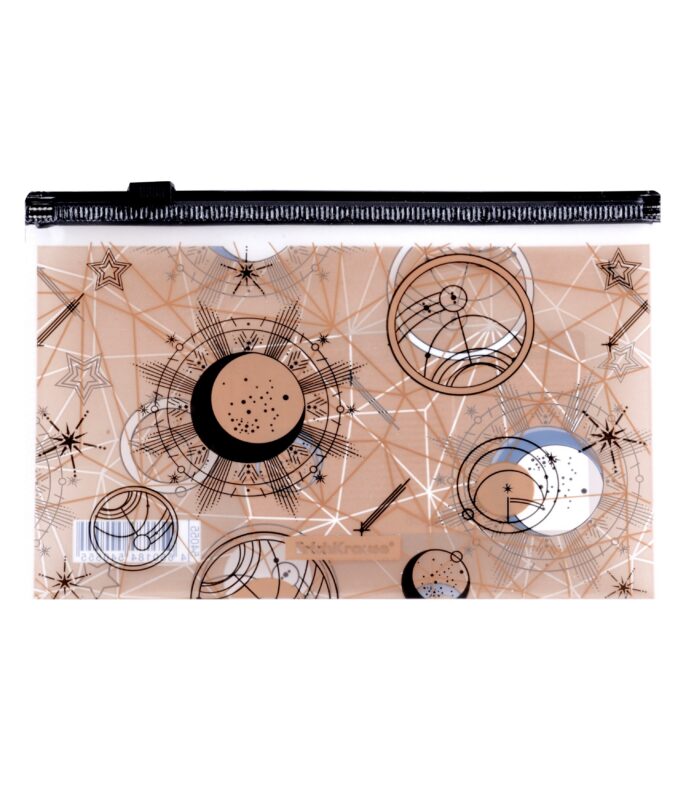 Папка на молнии C6 "Magic Sky" с расширением, пластик, Erich Krause