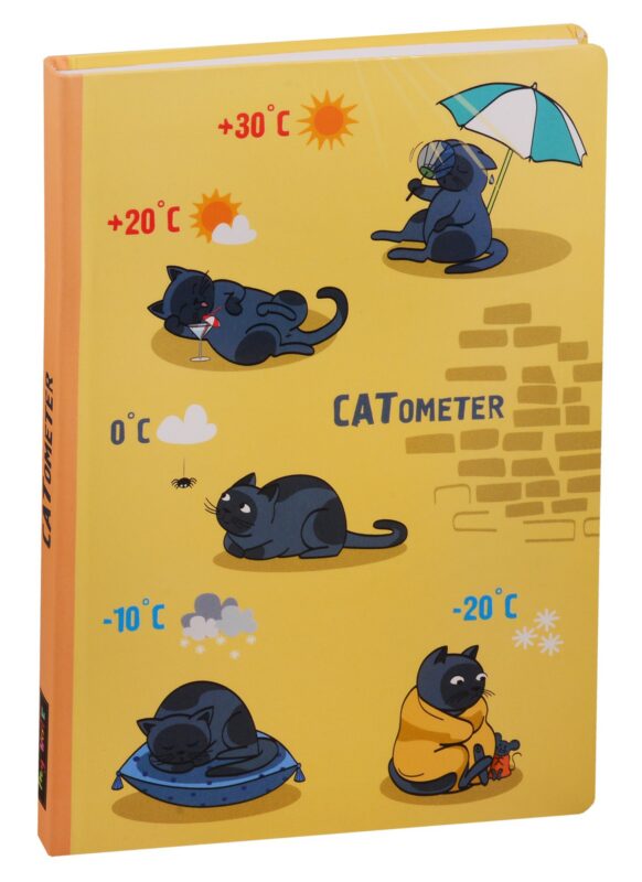 Блокнот Catometer (коты)