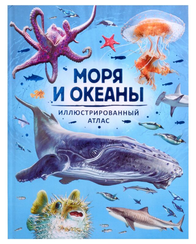 Моря и океаны. Иллюстрированный атлас