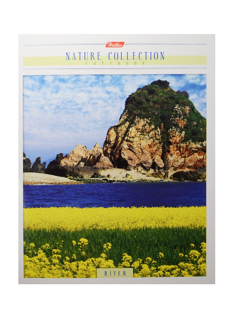 Тетрадь в клетку Hatber, Nature Collection, 80 листов, в ассортименте