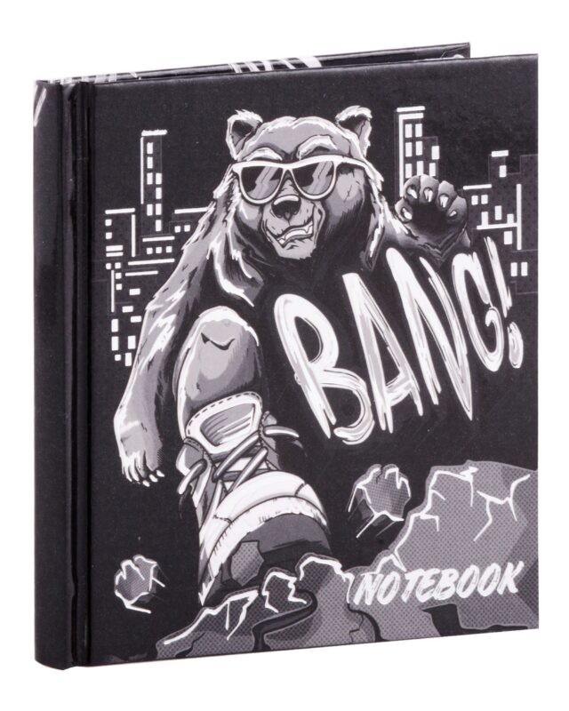 Записная книжка Феникс+, "Крутой гризли", 48 листов