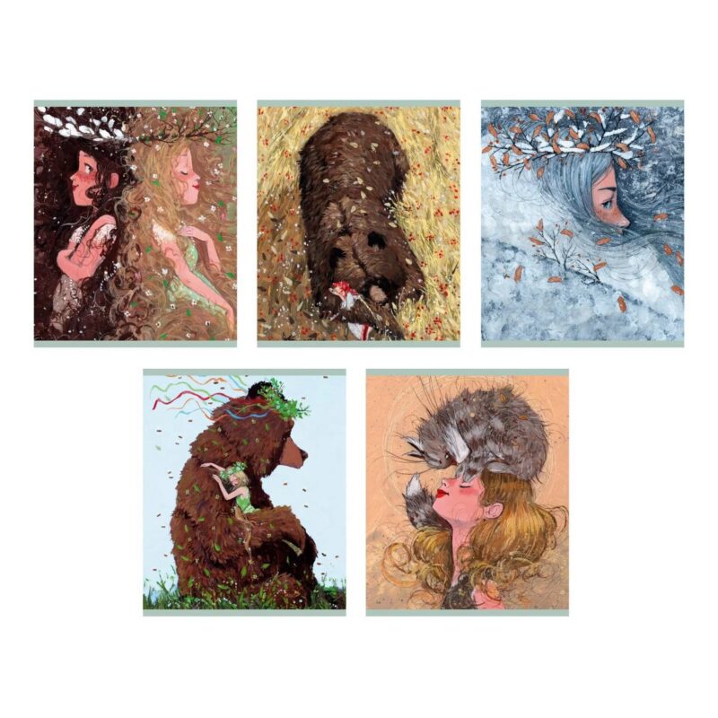 Тетрадь в клетку Listoff, "Сказочная история (Эксклюзив)", 48 листов, в ассортименте