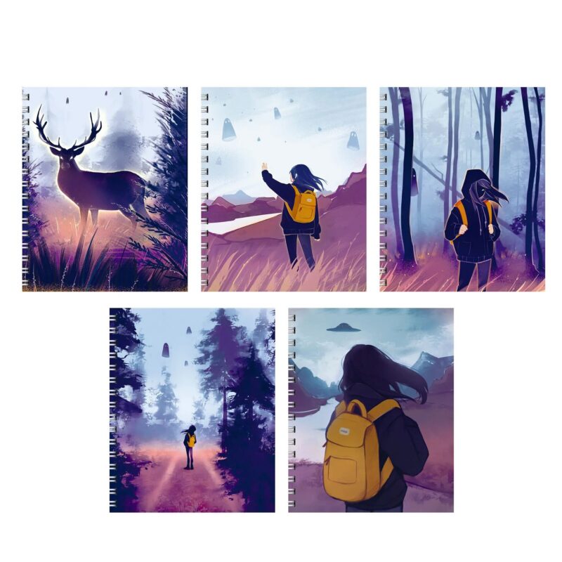 Тетрадь в клетку Listoff, "Загадочные события (Эксклюзив)", 96 листов, в ассортименте