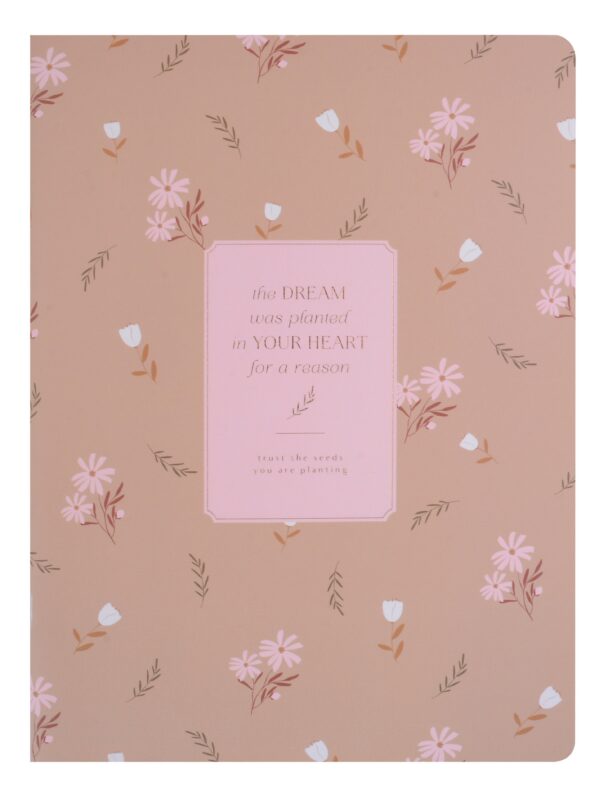 Тетрадь в клетку Be Smart, April, А4, 40 листов, коричневая