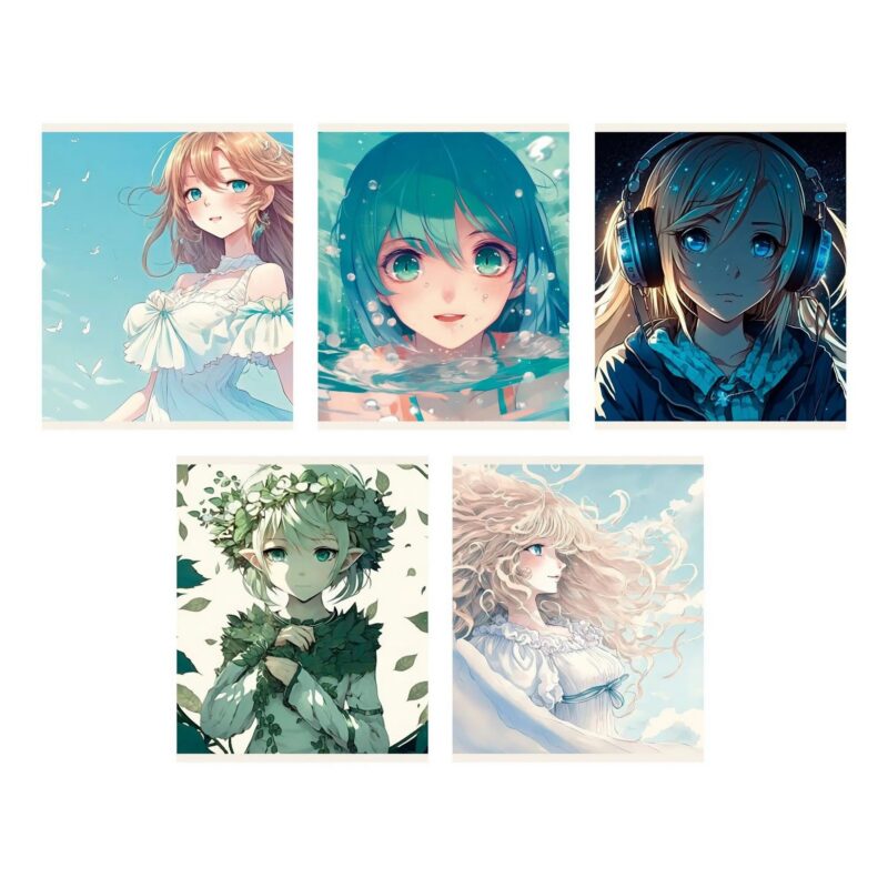 Тетрадь в клетку Listoff, "Летние девушки", 48 листов, в ассортименте