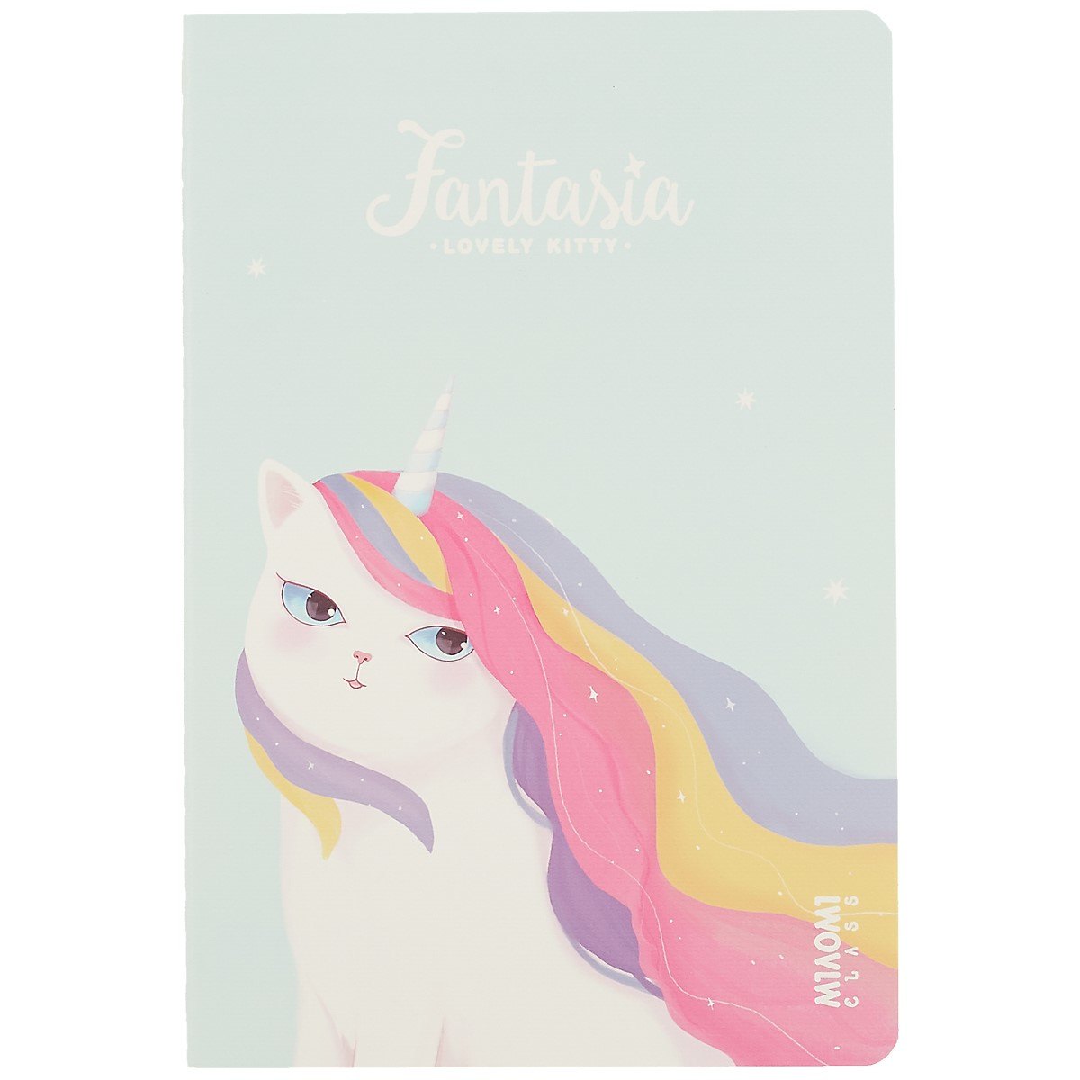 Тетрадь в линейку Languo, Fantasia, 40 листов, в ассортименте